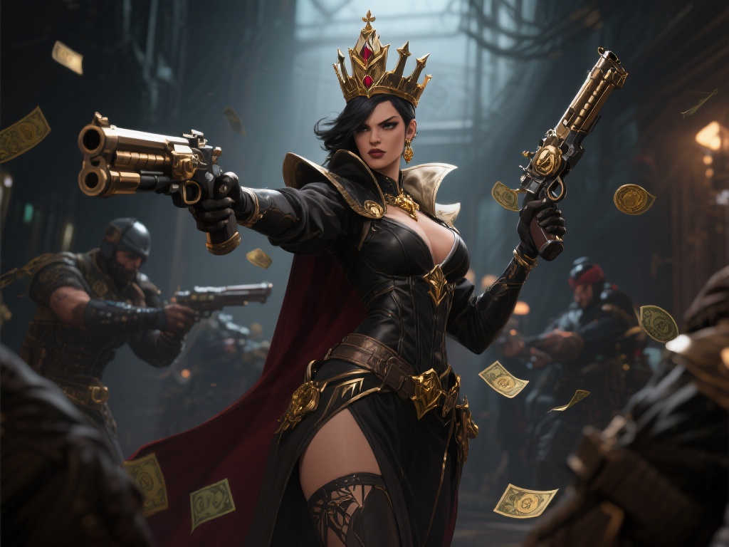 深入探索电子游戏中赏金女王角色的起源与传奇