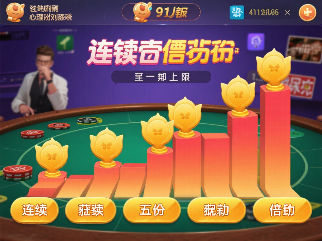 连胜倍数递增：&nbsp;如果连续几轮成功获胜，你的倍数将逐