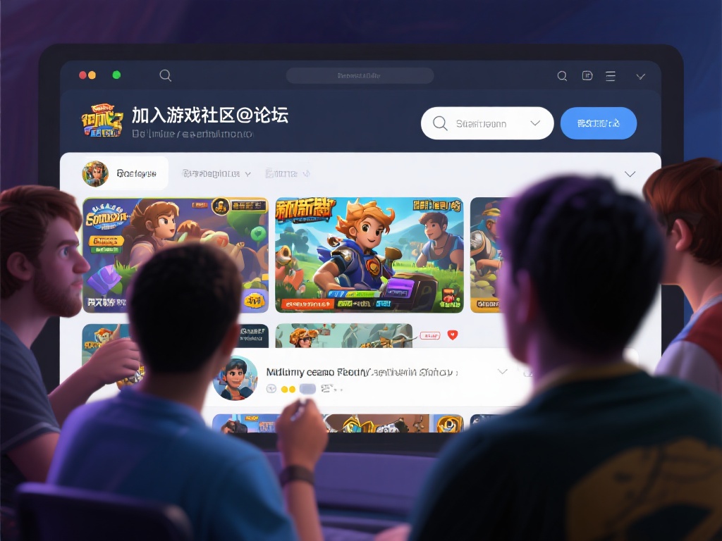 加入游戏社区或论坛，是迅速成长并了解游戏动态的有效